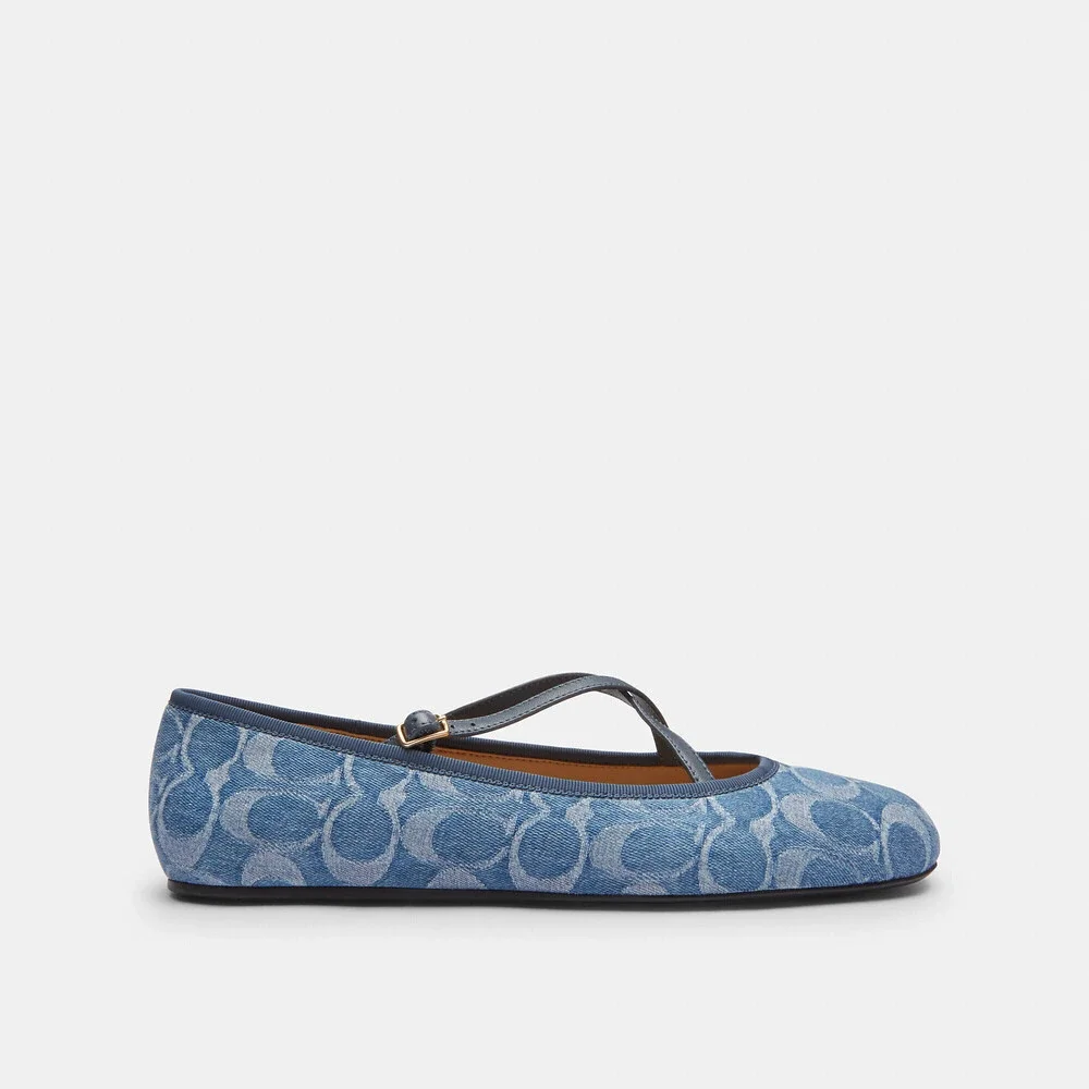 Coach signature denim